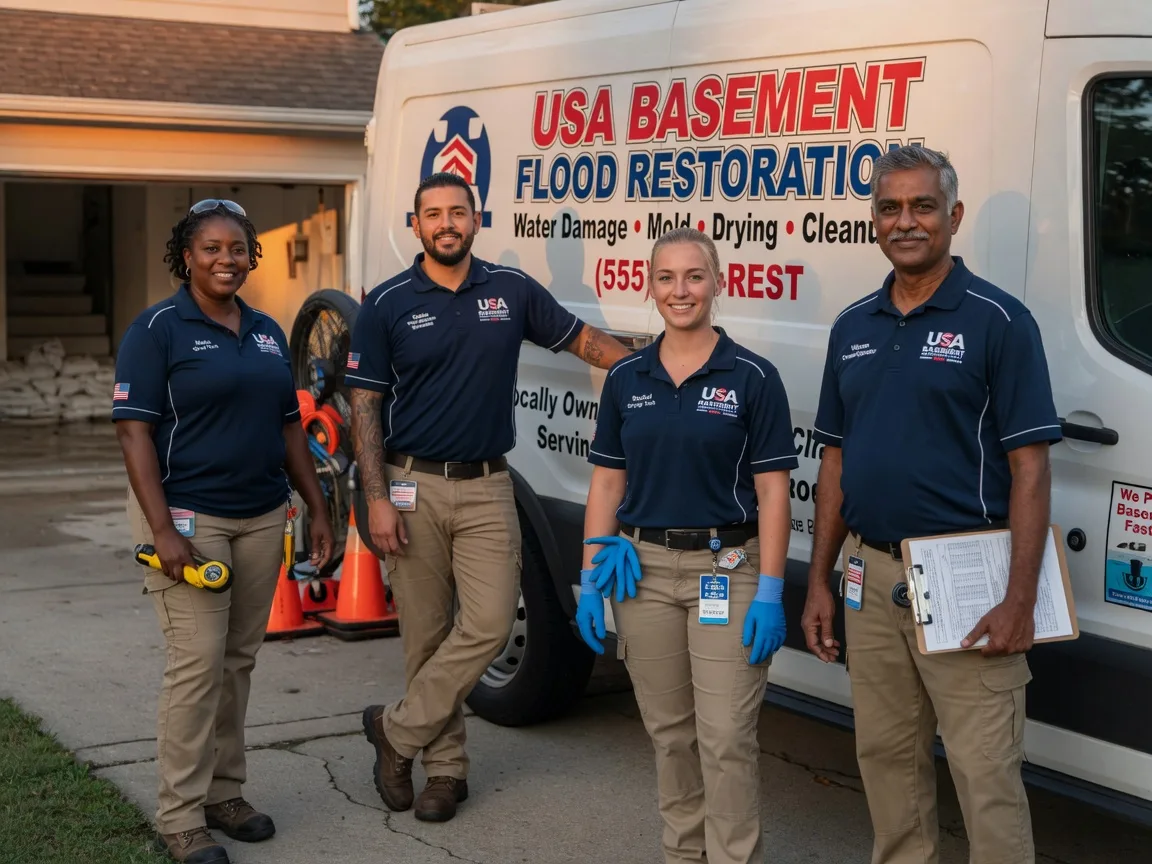 Basement Flood Cleanup company in Jarrell, TX
